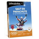 Coffret cadeau wonderbox - saut en parachute et activites extremes