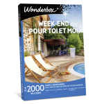 Coffret cadeau wonderbox - week - end pour toi et moi