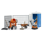 Coffret chantier bworld avec figurine et accessoires