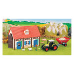 Ferme avec tracteur claas et accessoires ? chelle 1 / 32