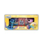 Coffret stitch bleu et angel rose 2 icon light + set cartes a jouer / 12