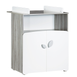 Commode 2 portes + 1 niche leaf