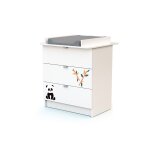 Commode � langer panda blanc