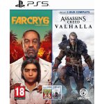 Compilation assassin's creed valhalla + far cry 6 - dition standard (ps5)