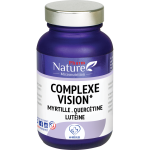 Complexe vision - complment alimentaire  base d'extraits de ginkgo, raisin, myrtille, querctine, lutine, ...