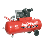 Compresseur � courroie vfonte 200l 3cv monophas� prodif vc3052003m
