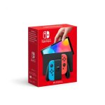 Console nintendo switch (modle oled) avec manettes joy - con bleu non / rouge non (switch)