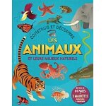 Construis et d�couvre les animaux et leurs milieux naturels - un livre de 64 pages + 3 maquettes motoris�es ...