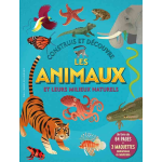 Construis et d�couvre les animaux et leurs milieux naturels - un livre de 64 pages + 3 maquettes motoris�es ...