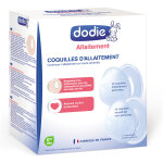 Coquilles d'allaitement - 2 coquilles perforées, 2 coquilles recueil - lait non perforées Coquilles d'allaitement - 2 coquilles perforées, 2 coquilles recueil - lait non perforées