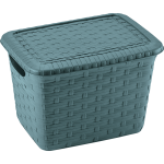 Corbeille a / couv weave 5, 5lt bleu sky