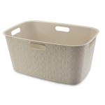 Corbeille � linge softex 45l beige