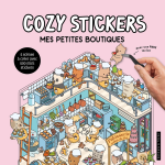 Cozy stickers - mes petites boutiques (reli�)