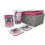 Dc comics - pack verre xxl + mug + 2 coasters h�ros