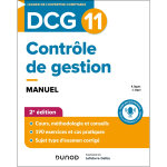 Dcg 11 - contr�le de gestion - manuel - 2e �d. (broch�)