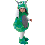Deguisement b�b� alien vert 2 - 3 ans