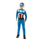 Deguisement captain america + masque 5 - 6 ans