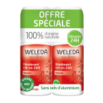 Weleda dodorant  la grenade roll - on 24h grenade lot 2x50ml