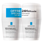 La roche - posay dodorant physiologique lot 2x50ml