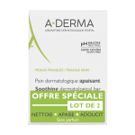 A - derma - les indispensables - pain dermatologique apaisant sans savon avoine rhalbal offre spciale ...