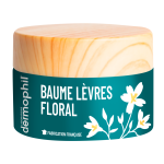 Dermophil baume lèvres floral pot en verre 15g Dermophil baume lèvres floral pot en verre 15g