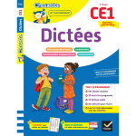 Dictées ce1 - cahier de soutien nouveau programme - leçons et exercices corrigés (broché) Dictées ce1 - cahier de soutien nouveau programme - leçons et exercices corrigés (broché)