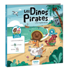 Les dinos pirates et l'le mystrieuse (cartonn)