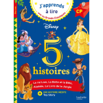 Disney - 5 histoires - cp niveaux 1, 2, 3 (cartonn�)