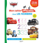 Disney - cars - mon cahier effa�able - j'�cris les nombres�et je compte (4 - 6 ans) (broch�)