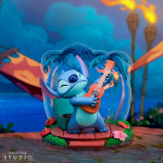 Disney - figurine  stitch guitare