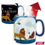 Disney - mug heat change - 460ml - le roi lion - boite carton
