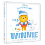Disney - mes premi�res histoires - winnie fait un bonhomme de neige (cartonn�)