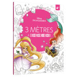 Disney princesses - 3 m�tres � colorier - frise � d�plier (4 + ) (broch�)
