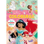 Disney princesses - coloriage avec stickers yasmine et ariel - offerts (broché) Disney princesses - coloriage avec stickers yasmine et ariel - offerts (broché)