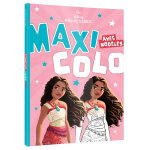 Disney princesses - maxi colo avec mod�les (4 + ) (broch�)