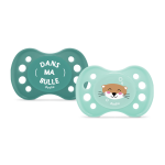 Dodie sucettes anatomiques 0 - 6 mois duo loutre Dodie sucettes anatomiques 0 - 6 mois duo loutre