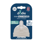 Dodie tétine biomimétisme - tétine et bague - 3 + mois - silicone débit 2 - moyen Dodie tétine biomimétisme - tétine et bague - 3 + mois - silicone débit 2 - moyen