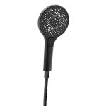 Douchette 3 jets & flexible 1, 75m noir - foxter