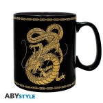 Dragon ball - mug - 460 ml - dbz / shenron doré - avec boîte Dragon ball - mug - 460 ml - dbz / shenron doré - avec boîte