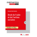 Droit de l'aide et de l'action sociales - cours intgral et synthtique - tableaux et cartes (broch) ...