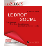 Le droit social - droit du travail - droit de la protection sociale veritable outil de travail po (broch�) ...