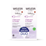 Duo cr�me pour le change mauve blanche - 2 x 50ml