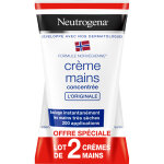 Neutrogena crme mains hydratante concentre lot 2x50ml