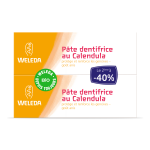 Duo pte dentifrice au calendula bio 2x75 ml