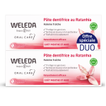 Weleda pte dentifrice au ratanhia lot 2x75ml