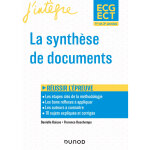 Ecg - ect 1 & 2 la synthèse de documents (broché) Ecg - ect 1 & 2 la synthèse de documents (broché)