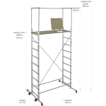 Echafaudage ht travail 4m50