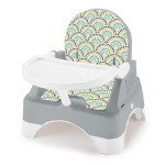 Edgar rehausseur & marche pied - gris charme