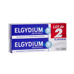 Elgydium dentifrice blancheur duo 2x75ml Elgydium dentifrice blancheur duo 2x75ml