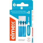 Elmex brossettes interdentaires taille 3 - 1, 1mm - pack de 8 brossettes Elmex brossettes interdentaires taille 3 - 1, 1mm - pack de 8 brossettes